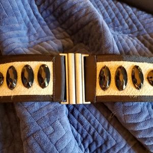 Loft beaded summer stretch belt